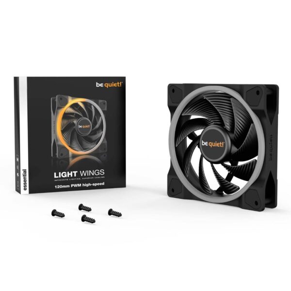 (PREVENTA) Ventilador be quiet! LIGHT WINGS 120mm PWM high-speed - Imagen 4