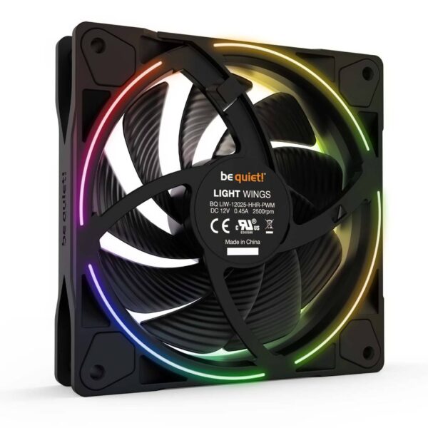 (PREVENTA) Pack X3 Fans be quiet! LIGHT WINGS 120mm PWM high-speed - Imagen 3