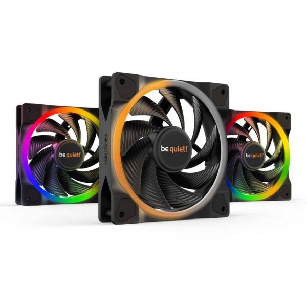(PREVENTA) Pack X3 Fans be quiet! LIGHT WINGS 120mm PWM high-speed