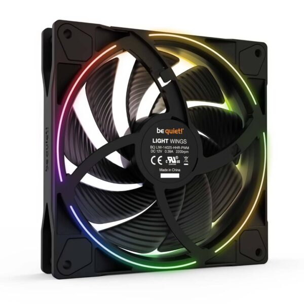(PREVENTA) Pack X3 Fans be quiet! LIGHT WINGS 140mm PWM high-speed - Imagen 3
