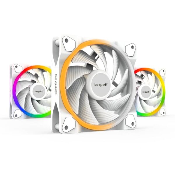(PREVENTA) Pack X3 Fans be quiet! LIGHT WINGS 120mm White PWM highspeed