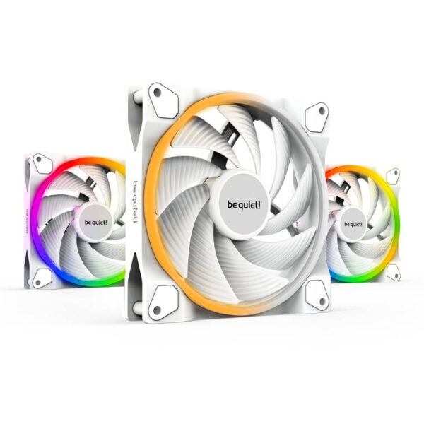 (PREVENTA) Pack X3 Fans be quiet! LIGHT WINGS 140mm White PWM highspeed