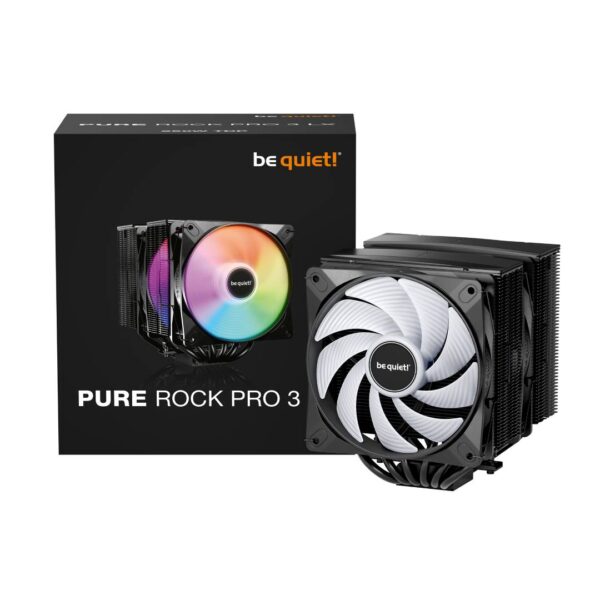 (PREVENTA) Disipador be quiet! PURE ROCK PRO 3 LX Black - Imagen 4