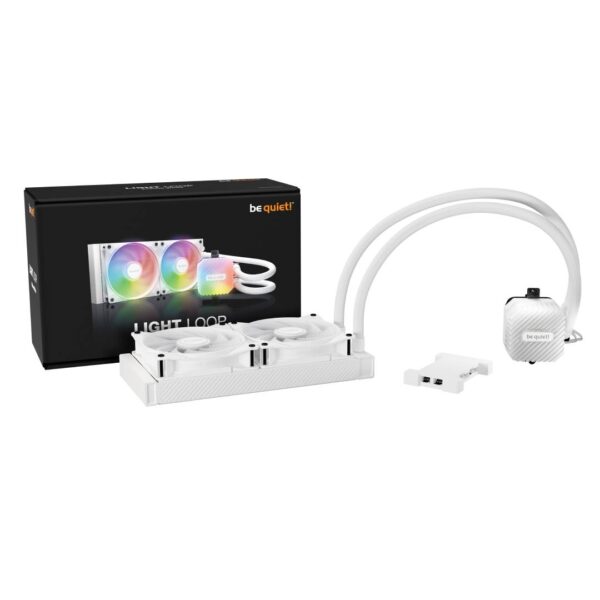 (PREVENTA) Refrigeracion Liquida be quiet! LIGHT LOOP 240mm White - Imagen 5