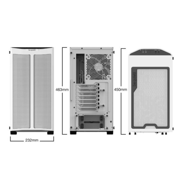 (PREVENTA) Gabinete be quiet! PURE BASE 500DX White - Imagen 2