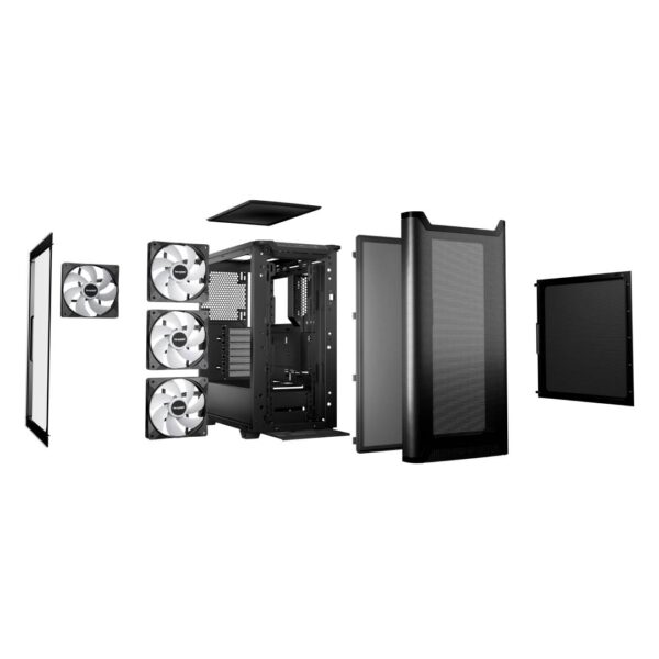 (PREVENTA) Gabinete be quiet! PURE BASE 501 DX Black - Imagen 4