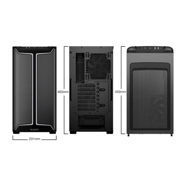 (PREVENTA) Gabinete be quiet! PURE BASE 501 DX Black - Imagen 2
