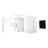 Gabinete be quiet! PURE BASE 501 DX White - Imagen 4