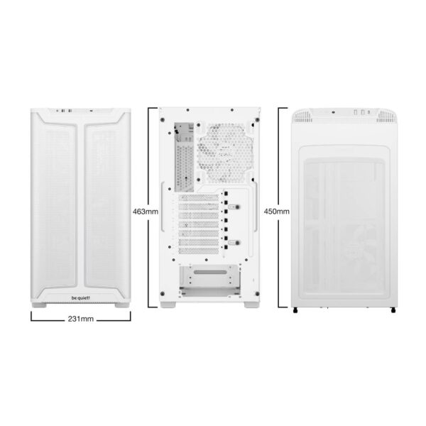 (PREVENTA) Gabinete be quiet! PURE BASE 501 DX White - Imagen 2