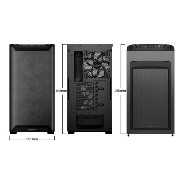 (PREVENTA) Gabinete be quiet! PURE BASE 501 LX Black - Imagen 2