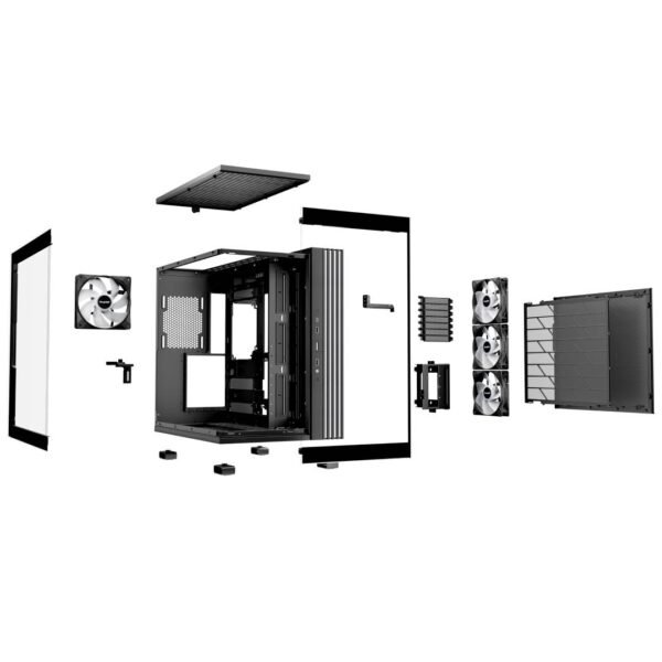 (PREVENTA) Gabinete be quiet! LIGHT BASE 600 LX Black - Imagen 3