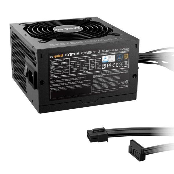 (PREVENTA) Fuente de Poder be quiet! SYSTEM POWER 11 U 550W BRONZE - Imagen 2