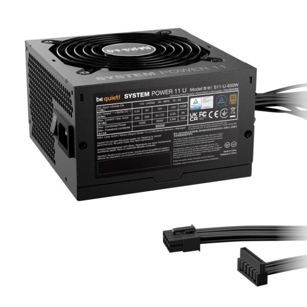 (PREVENTA) Fuente de Poder be quiet! SYSTEM POWER 11 U 650W BRONZE - Imagen 2