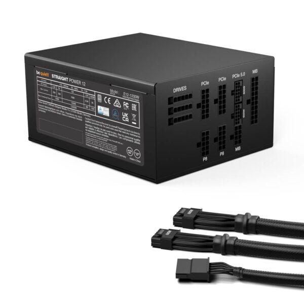 (PREVENTA) Fuente de Poder be quiet! STRAIGHT POWER 12 1200W - Imagen 2