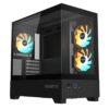 Gabinete Gigabyte C201 Panoramic mATX Vidrio Templado Negro