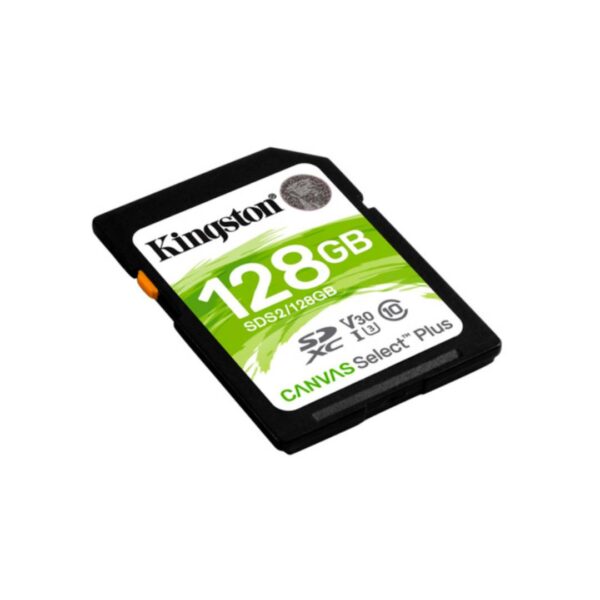 Tarjeta de Memoria SD Kingston Canvas Select 128GB 100MB/s - Imagen 2