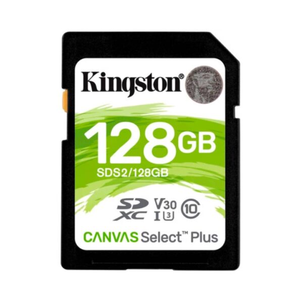 Tarjeta de Memoria SD Kingston Canvas Select 128GB 100MB/s - Imagen 3