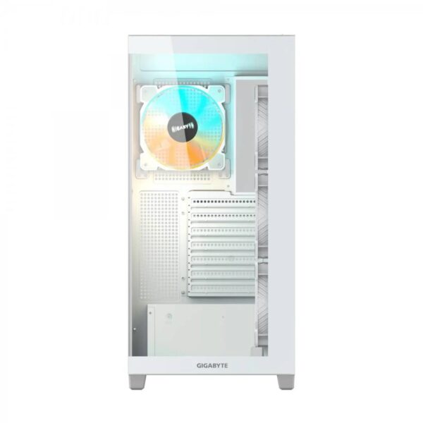 Gabinete Gigabyte C500 Panoramic Vidrio Templado ATX Blanco - Imagen 3