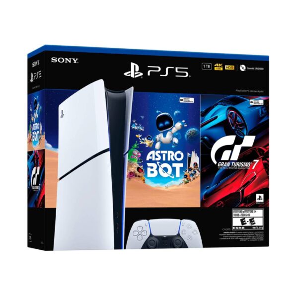 Consola PS5 Slim Digital + Astro Bot + GT7 Limited Edition - Imagen 3