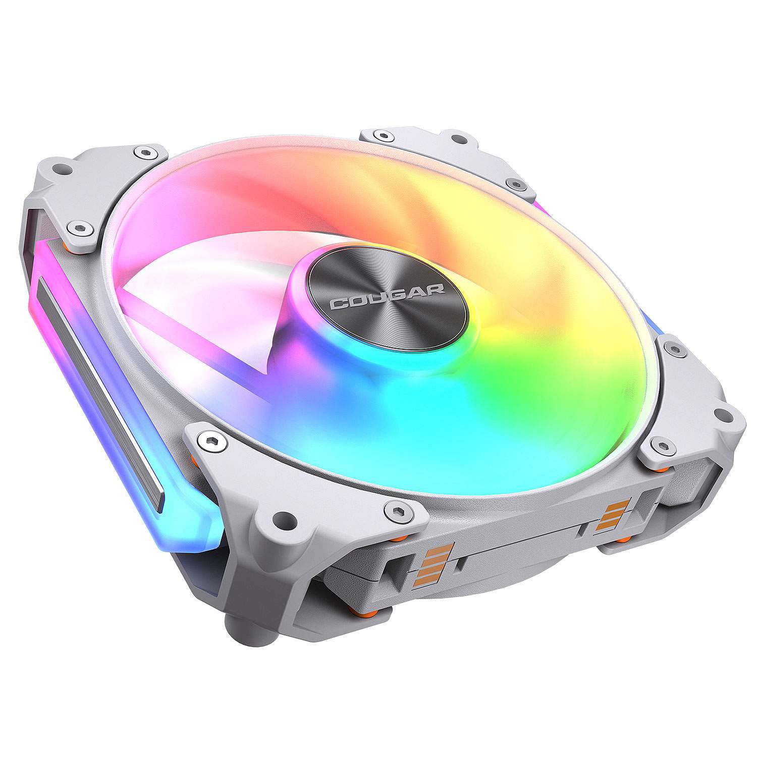 Pack 3 Ventiladores Cougar Apolar 120mm ARGB Blanco - Imagen 4