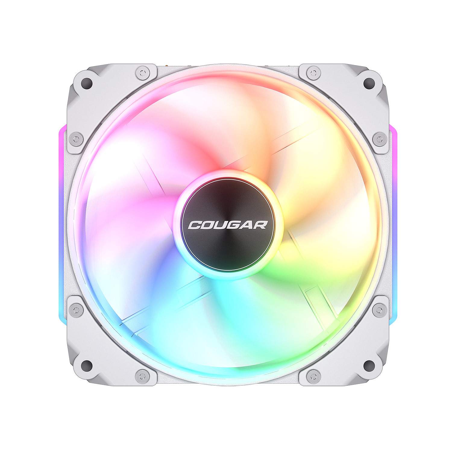 Pack 3 Ventiladores Cougar Apolar 120mm ARGB Blanco - Imagen 5
