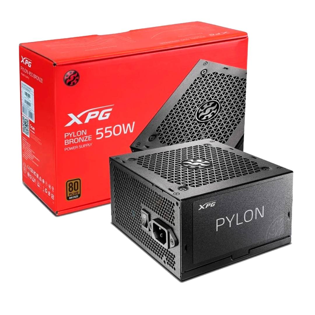Fuente de Poder XPG Pylon 550W 80 Plus Bronze