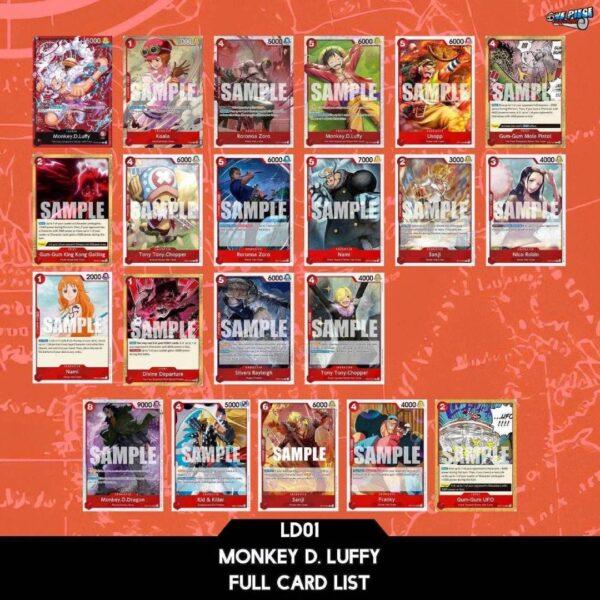 One Piece TCG: Learn Together Deck Set Display, LT-01 - Imagen 3