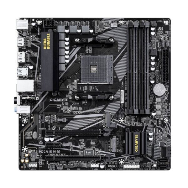 Placa Madre Gigabyte B550M DS3H AC R2, DDR4, mATX - Imagen 2