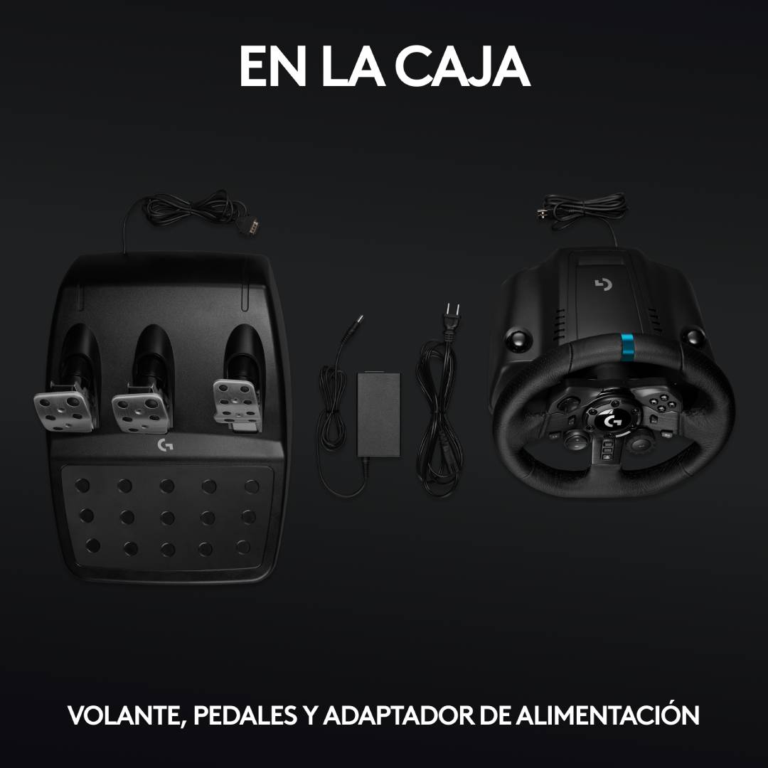 Volante Gamer c/ Pedales Logitech G923 Edición PS4 - Imagen 7