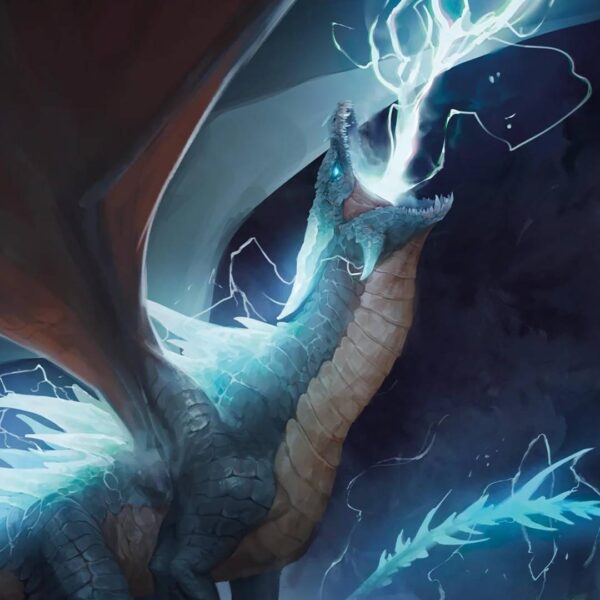 Playmat Topdeck Colección Dragones - Dragón Electrico - Imagen 3