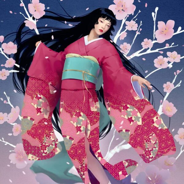 Playmat Topdeck Colección Sakura - Geisha - Imagen 3