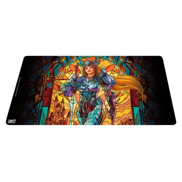 Playmat Topdeck Colección Vitrales - Paladín - Imagen 2