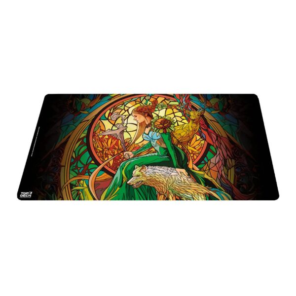 Playmat Topdeck Colección Vitrales - Druida - Imagen 2