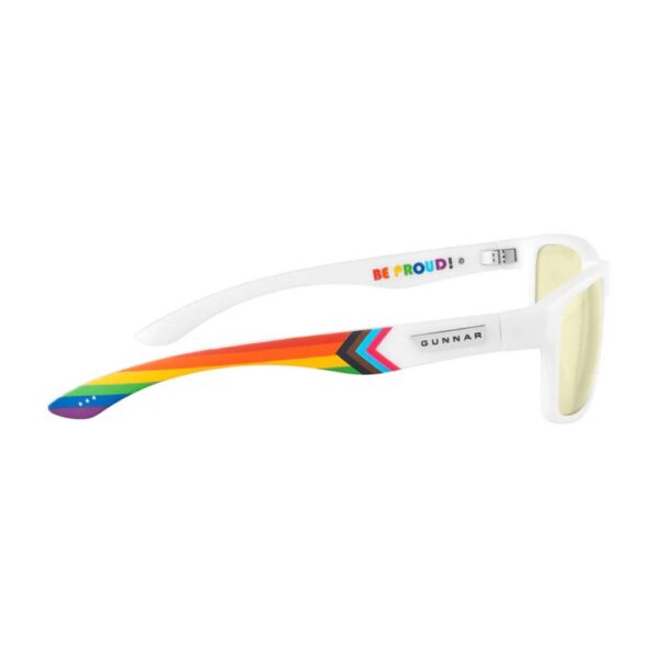 Lentes Gamer Gunnar Enigma Pride Amber - Imagen 2