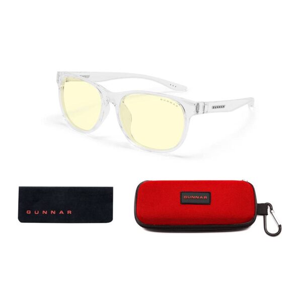 Lentes Gamer Gunnar Rush Crystal Amber Natural - Imagen 4
