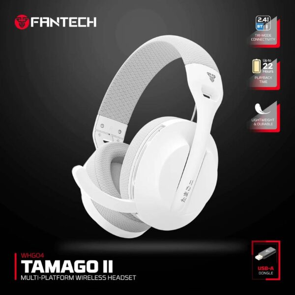 Audifonos In Fantech WHG04 TAMAGO II White - Imagen 5