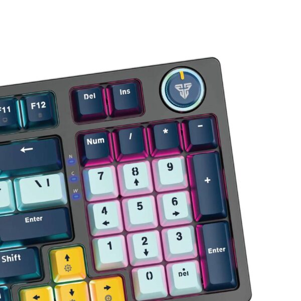 Teclado Fantech MK890V2 ATOM96 Mizu Edition SkyBlue Sw Blue - Imagen 2