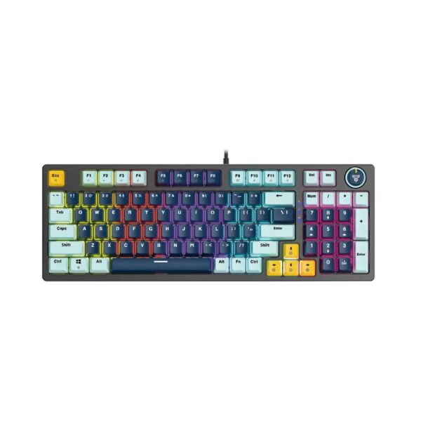 Teclado Fantech MK890V2 ATOM96 Mizu Edition Navy Sw Blue