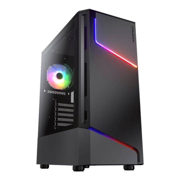 Gabinete Cougar MX360 RGB Negro - Imagen 4