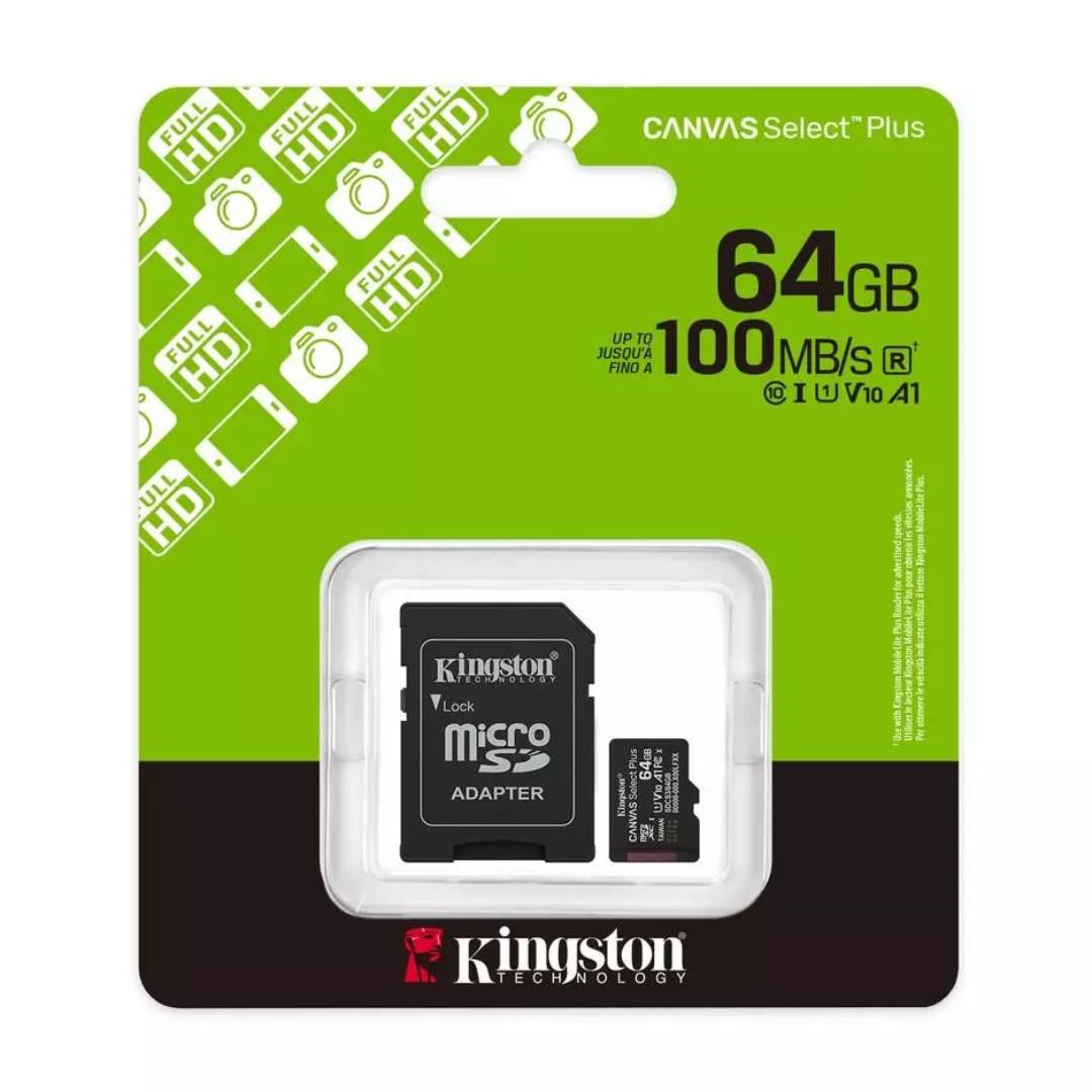 Memoria microSDXC Kingston Canvas Select Plus SDCS3/64GB - Imagen 2
