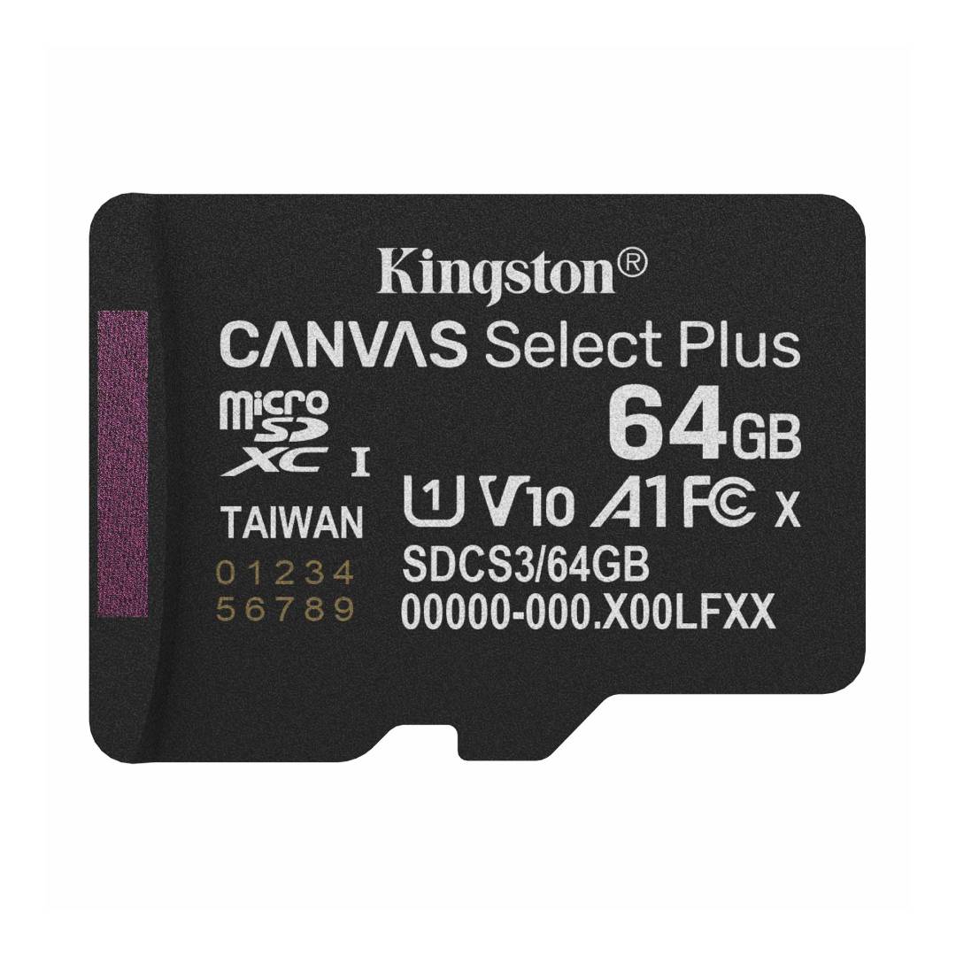 Memoria microSDXC Kingston Canvas Select Plus SDCS3/64GB - Imagen 3