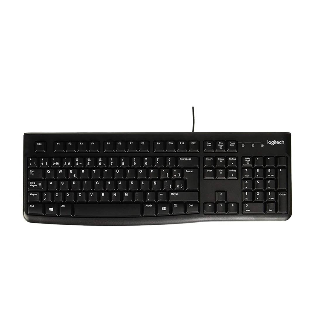 Teclado Logitech K120 Alambrico Negro