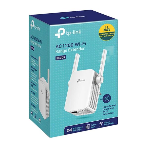 Extensor Repetidor Wi-Fi TP-Link RE305 AC1200, 2.4GHz-5GHz - Imagen 2