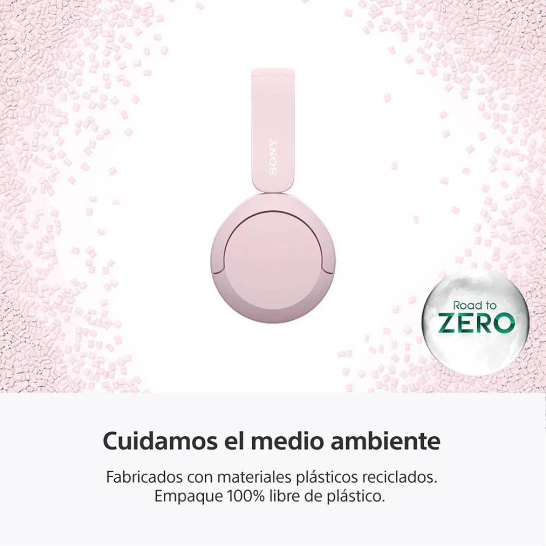 Audífonos Inalámbricos Sony WH-CH520 Rosado - Imagen 5