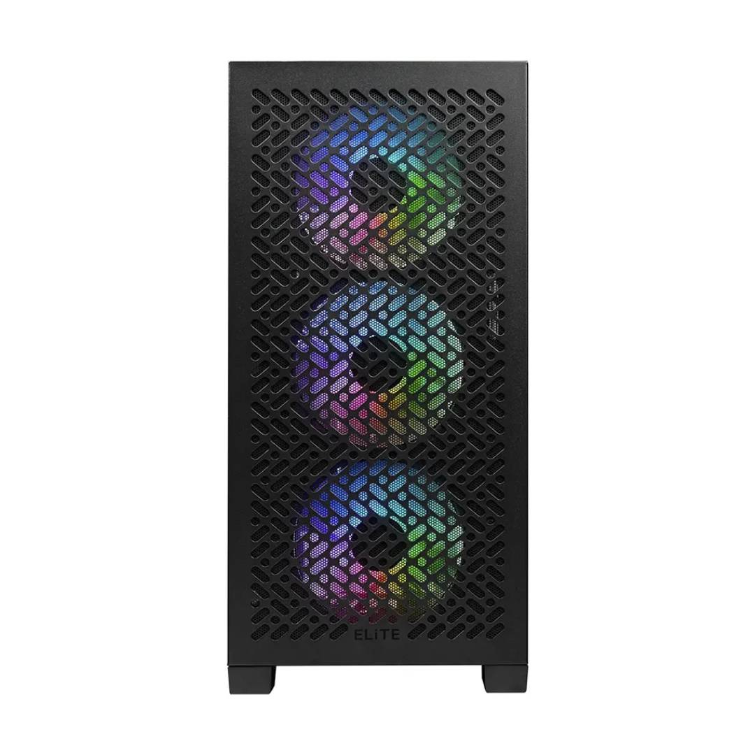 Gabinete Cooler Master Elite 302 ARGB Negro - Imagen 3