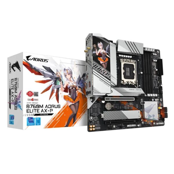 Placa Madre Gigabyte Aorus B760M ELITE AX-P DDR5 LGA1700