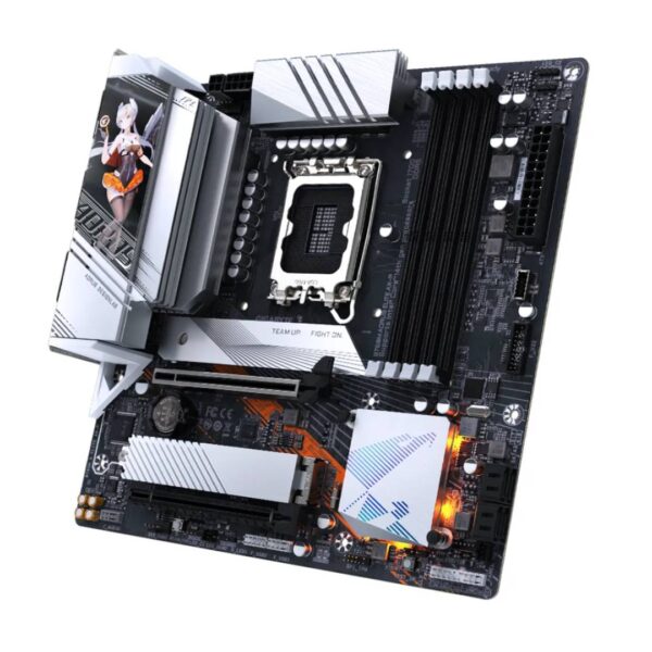 Placa Madre Gigabyte Aorus B760M ELITE AX-P DDR5 LGA1700 - Imagen 2