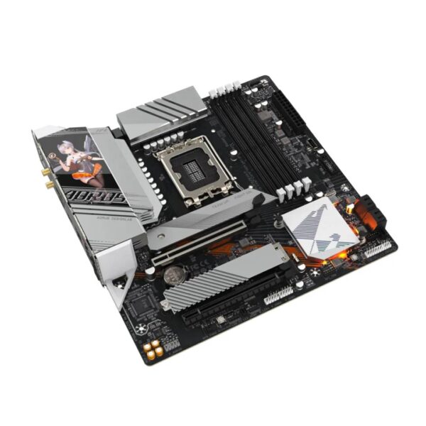 Placa Madre Gigabyte Aorus B760M ELITE AX-P DDR5 LGA1700 - Imagen 3