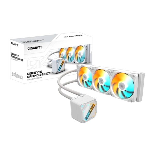 Refrigeracion Liquida Gigabyte GAMING 360 ICE ARGB Blanco