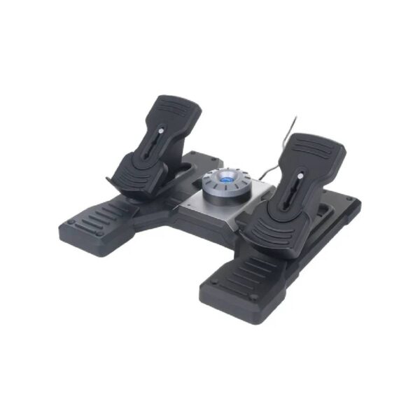 Pedales de Vuelo Logitech G Flight Rudder, Cableado, PC - Imagen 2